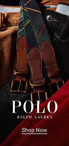Polo Ralph Lauren. Shop now. Image of belts.