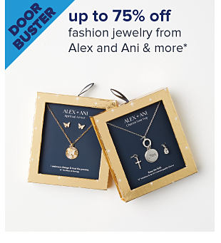 Doorbuster. up to 75% off fashion jewelry from Alex and Ani and more. Image of dainty necklaces. Shop now.