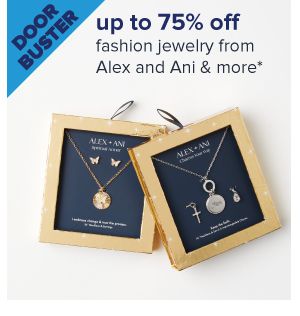 Doorbuster. up to 75% off fashion jewelry. Image of Christmas earrings. Shop now.