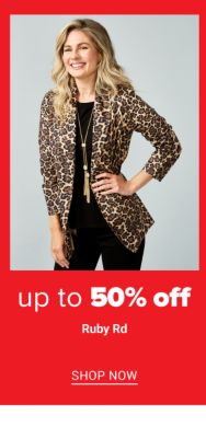 Up to 50% off Ruby Rd. Shop Now.