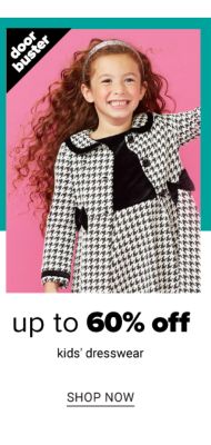 up to 60% off Kids Dresswear - Shop Now