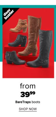 from 39.99 BareTrap Boots - Shop Now