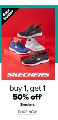 Buy 1 Get 1 50% Off Skechers - Shop Now