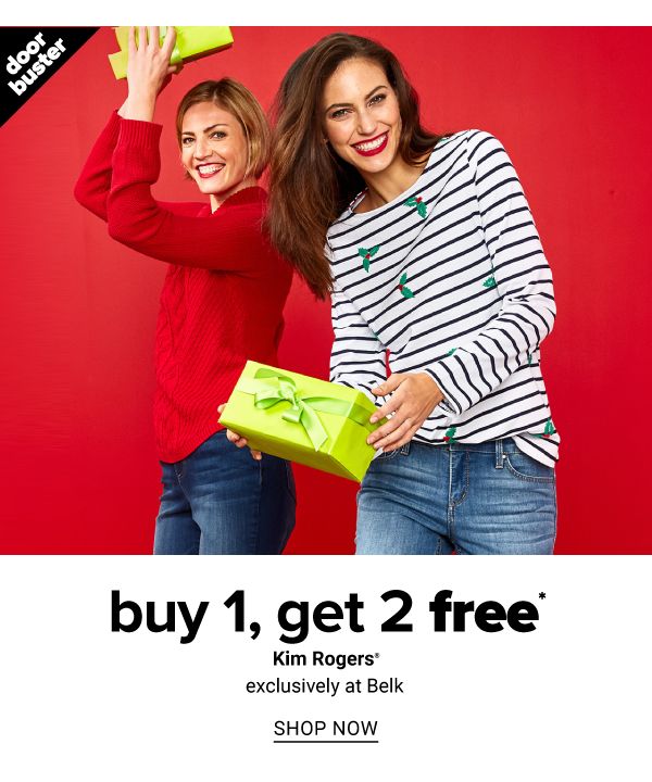 Buy 1, Get 2 FREE Kim Rogers - Shop Now