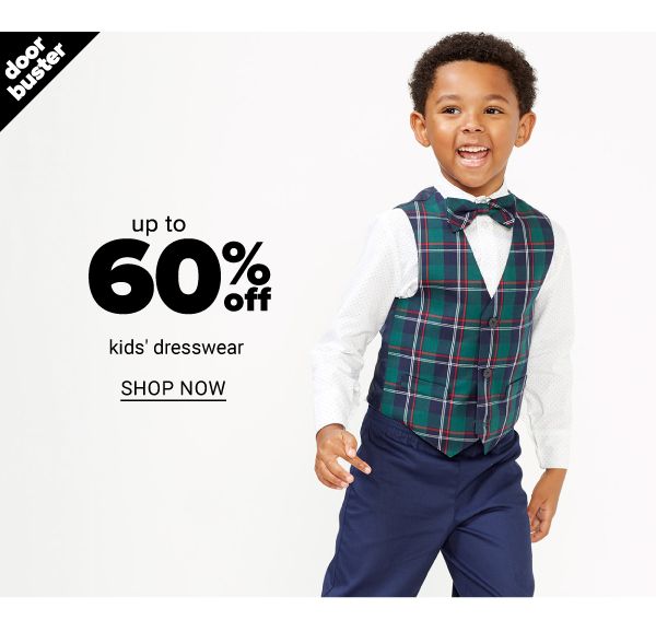 up to 60% kids dresswear - Shop Now