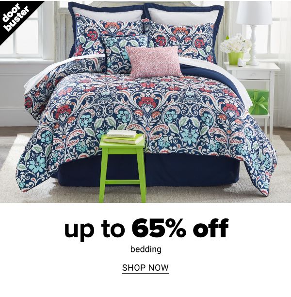 Up to 65% off Bedding - Shop Now