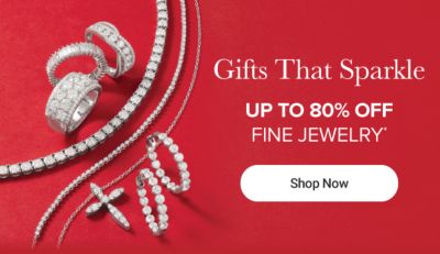 Various jewelry. Gifts that sparkle. Shop fine jewelry.