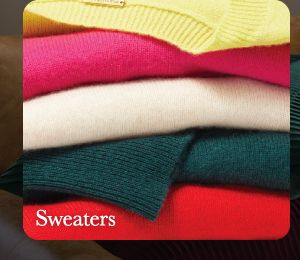 Sweaters.