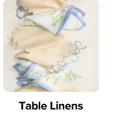 Image of napkins in different colors and styles. Table linens.