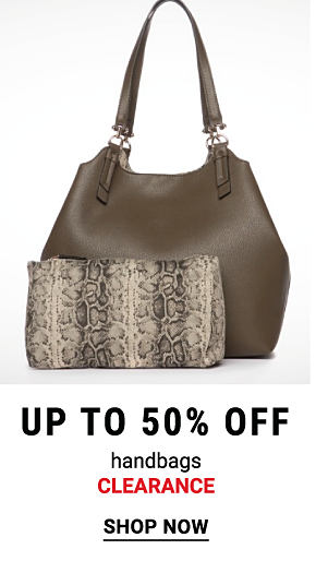 Up to 50% off handbags clearance. Shop Now.