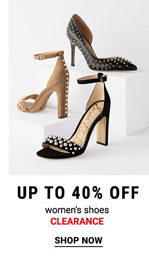Up to 40% off women's shoes clearance. Shop Now.