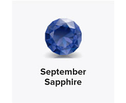 A sapphire gem. September. Shop sapphires.