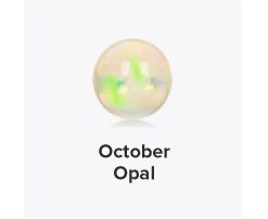 An opal. October. Shop opals.