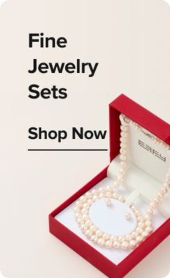 Fine jewelry sets. Shop now. Jewelry in a box.
