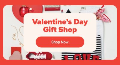 An image of a variety of Valentine's Day gifts. Valentine's Day gift shop. Shop now.