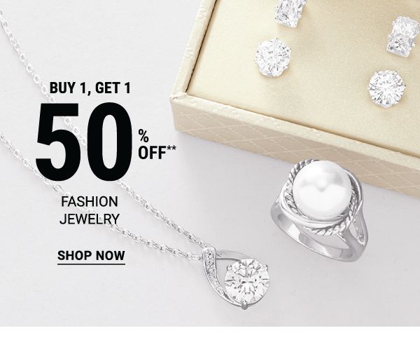 Buy 1, get 1 50% off** fashion jewelry. Shop Now.