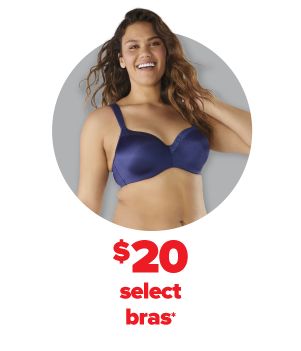 Daily Deals - $20 select bras.