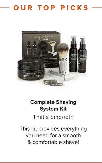 Image of shaving kit That's Smoooth This kit provides everything you need for a smooth & comfortable shave!