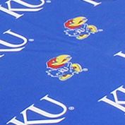 NCAA Kansas Jayhawks 3 Piece Chaise Lounge Cushion