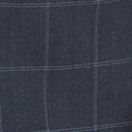Blue Windowpane Modern Fit Suit Separate Coat