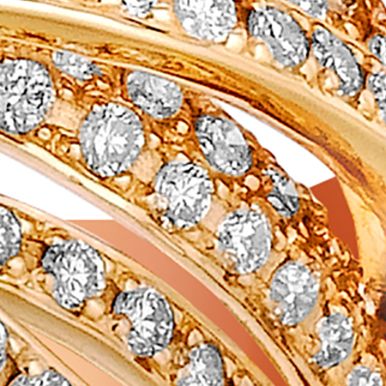 1.13 ct. t.w. Vanilla Diamond® Ring in 14K Strawberry Gold®