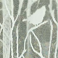 Knit Lace Polyester SongBird Motif Kitchen Window Curtain Swag Pair