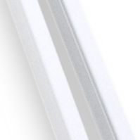 Single Bay Window Lockseam Curtain Rod