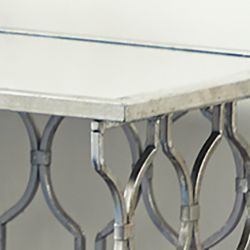 Contemporary Metal Console Table