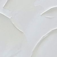White Floral Textured Wall Art