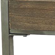 Traditional Metal Console Table