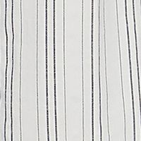 Women's Flutter Sleeve Striped Belted Jumpsuit