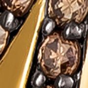 3/4 ct. t.w. Chocolate Diamonds® Climber Earrings in 14K Honey Gold™