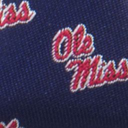 NCAA Ole Miss Rebels Repeat Bow Tie