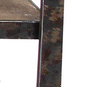 Industrial Wood Console Table