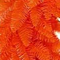 9-Foot Unlit Orange Garland