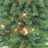 9' x 8' Pre-Lit Pine Artificial Christmas Archway Decoration - Clear Lights