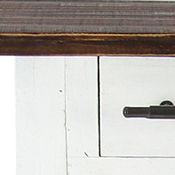 Farmhouse Wood Console Table