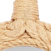 Coastal Jute Rope Wall Mirror - Set of 3