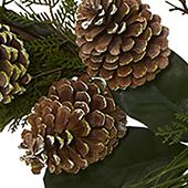 6' Pinecone and Pine Artificial Garland