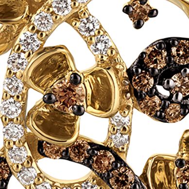 1.78 ct. t.w. Diamond Drop Earrings in 14K Honey Gold™