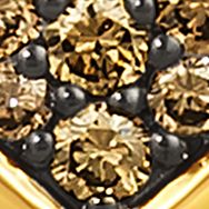 1/2 ct. t.w. Diamond Heart Earrings in 14K Yellow Gold 