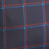 NAVY PLAID