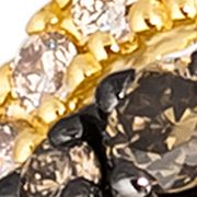 7/8 ct. t.w. Chocolate Diamonds®, 3/8 ct. t.w. Nude Diamonds™ Ring in 14K Honey Gold™