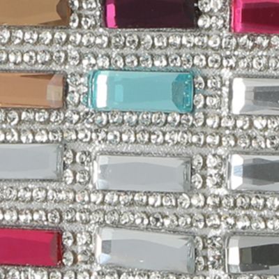 Large Gemstones Mini Bifold Wallet