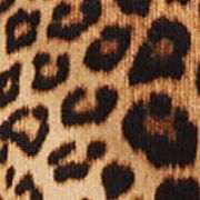 Women's Leopard Corduroy Skirt