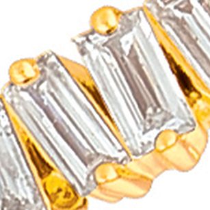 Baguette Frenzy™ 1/3 ct. t.w. Vanilla Diamonds® Ring in 14k Honey Gold™