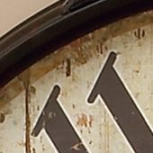 Vintage Metal Wall Clock