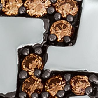 Chocolatier Vanilla Diamonds and Chocolate Diamonds Ring in 14K Vanilla Gold
