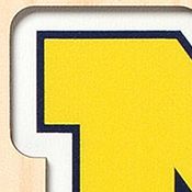 YouTheFan NCAA Michigan Wolverines 3D Stadium 6x19 Banner - Michigan Stadium