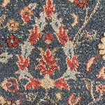 Mahal Navy/Red Area Rug 3-ft. x 5-ft.